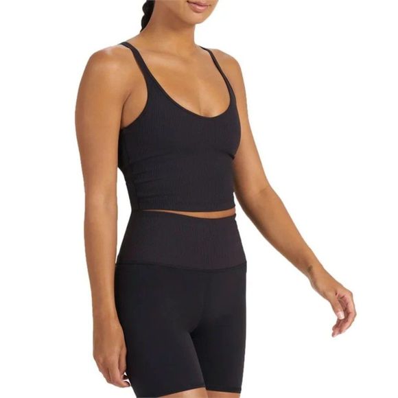 $64 NEW Vuori Rib Crop Tank Top - Women's Size XS-XL - Picture 2 of 9